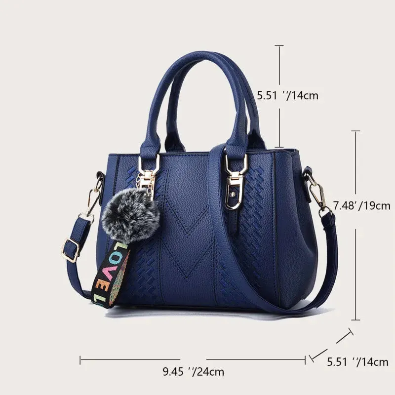 Women Leather Embroidery Messenger Bags