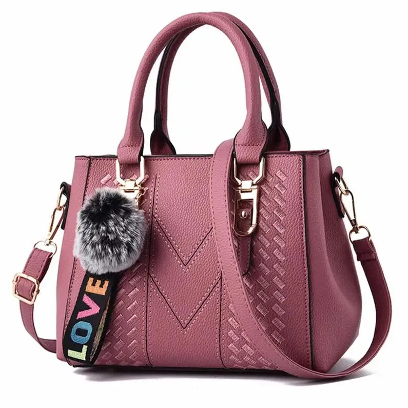 Women Leather Embroidery Messenger Bags