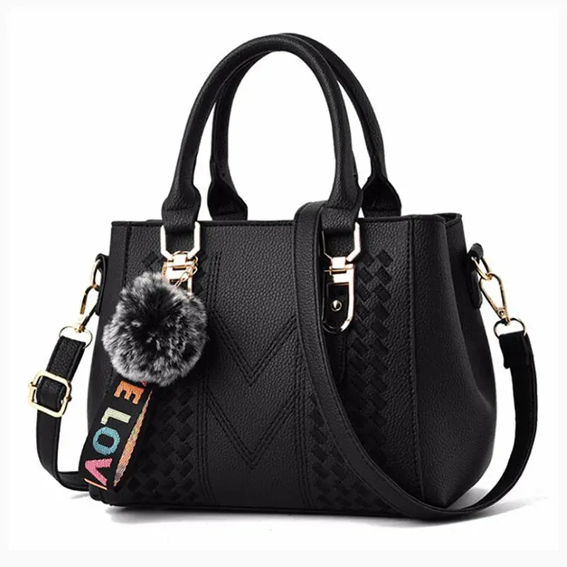 Women Leather Embroidery Messenger Bags