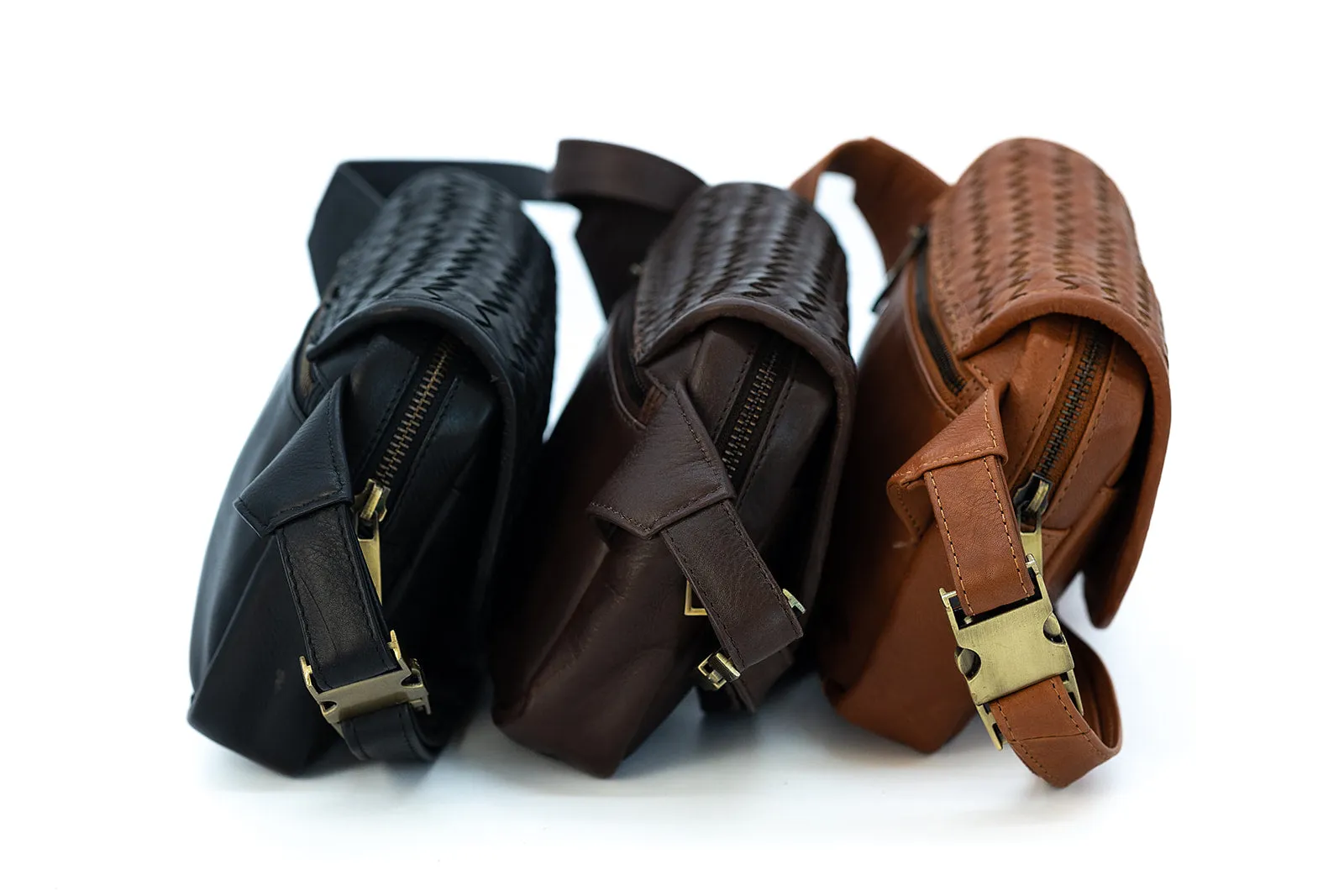 Woven Fanny Pack / Sling Bag
