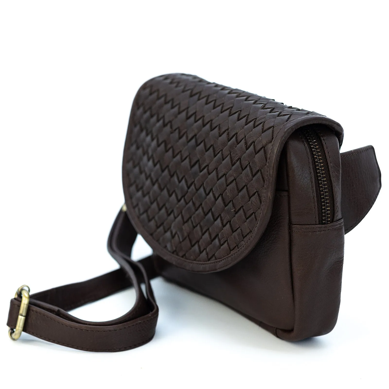 Woven Fanny Pack / Sling Bag