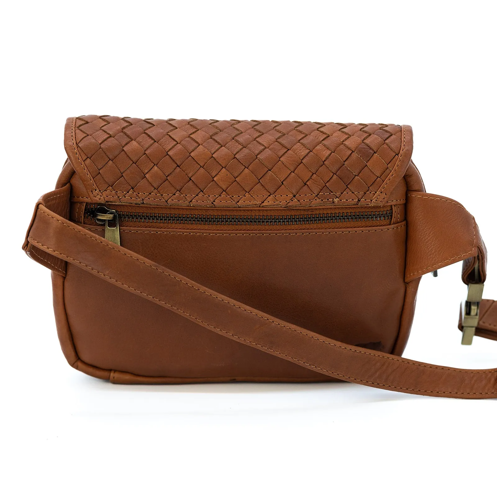 Woven Fanny Pack / Sling Bag