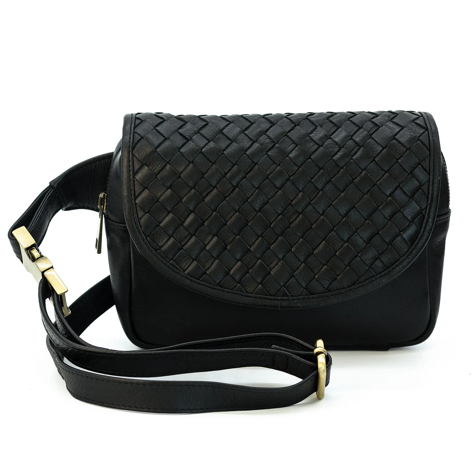 Woven Fanny Pack / Sling Bag