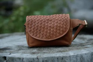 Woven Fanny Pack / Sling Bag