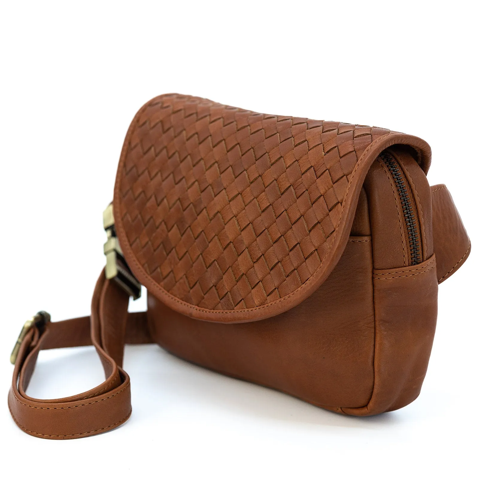 Woven Fanny Pack / Sling Bag